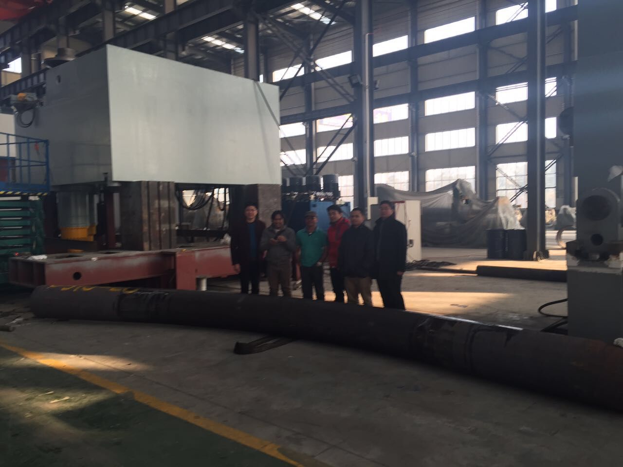 世(shì)界最大的型(xing)材彎曲機