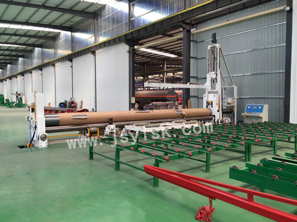 挂車式卷闆(pǎn)機