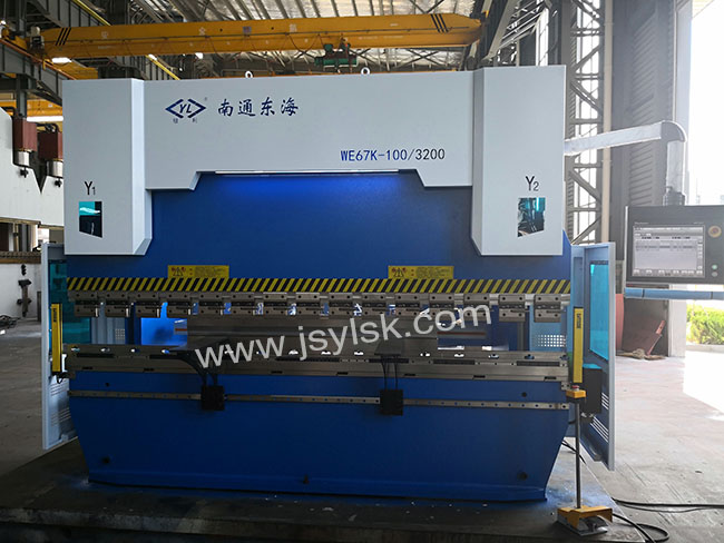 WE67K-125/3200數控折彎(wan)機 DA66T數控系統，6+1軸(zhóu)